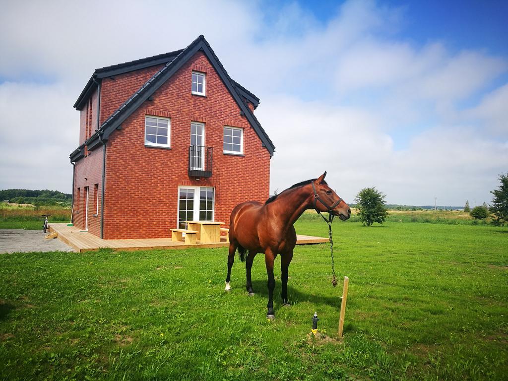 Ferienwohnung Klevas Karklė Exterior foto